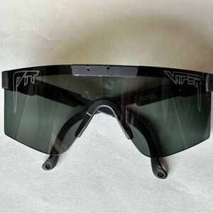 Pit Viper Black and Green Sunglasses